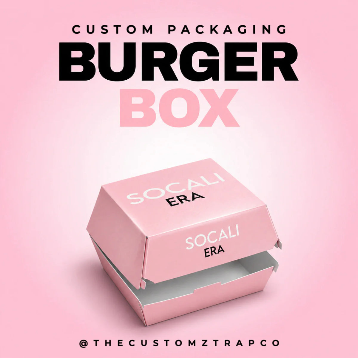 Custom Burger Box