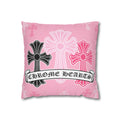 Chrome Hearts Pink Cross Pillowcase