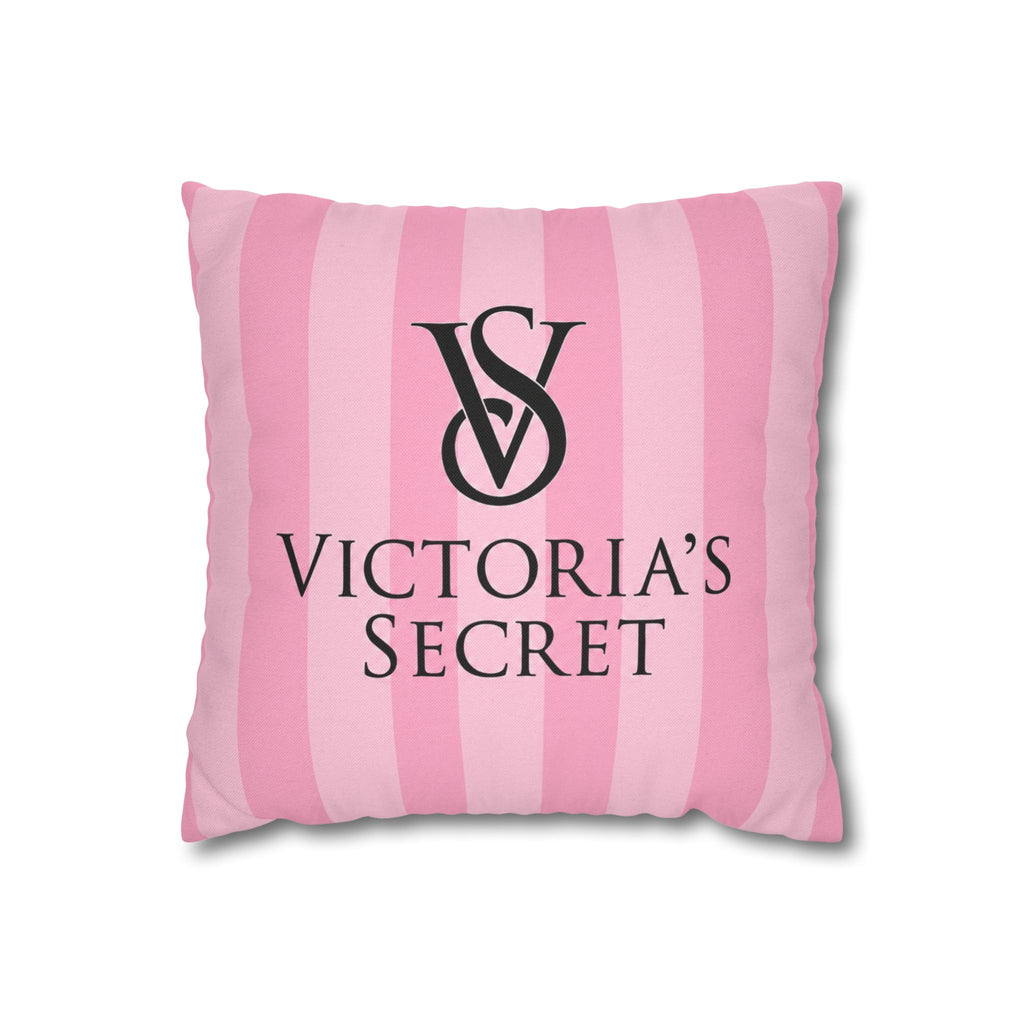 Pink 'Victoria's Secret' Inspired Pillow Cover