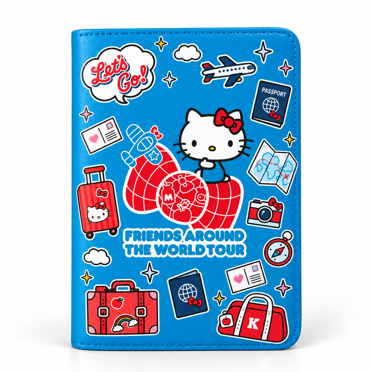 Blue Hello Travel - Passport Cover