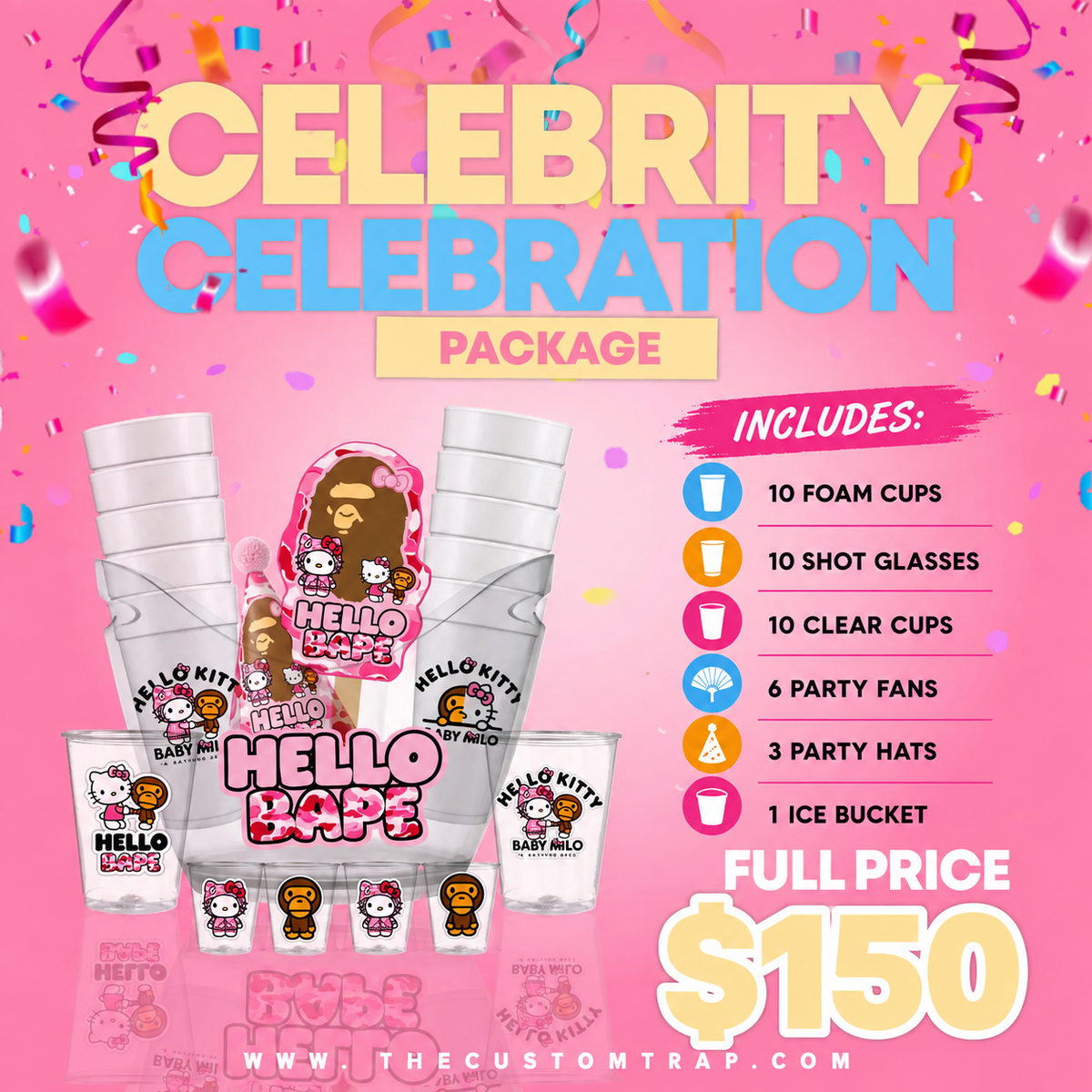 Celebrity Celebration Package